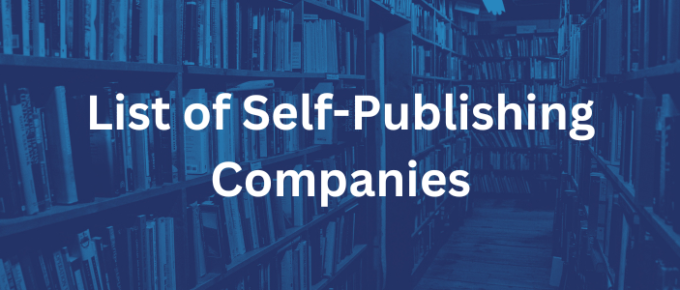 List of Self Publishing Companies